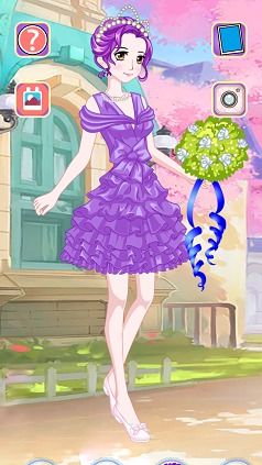 粉彩女孩换装游戏下载 