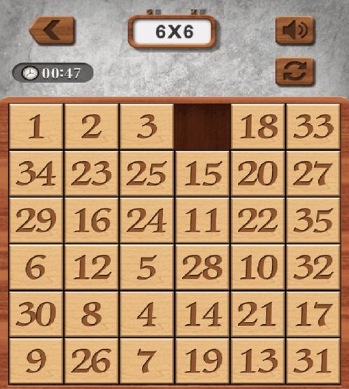 数字华容道  数字华容道